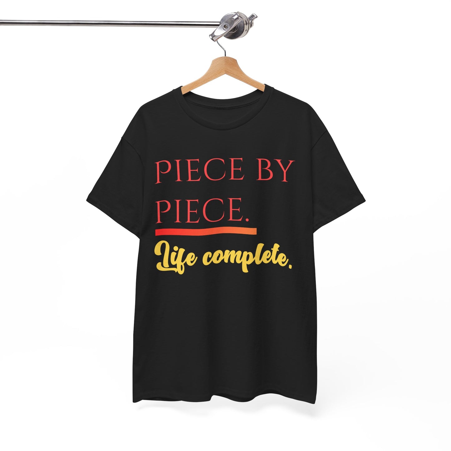Piece by Piece T-Shirt – Life Complete Graphic Tee by Trash Cat Tee's
