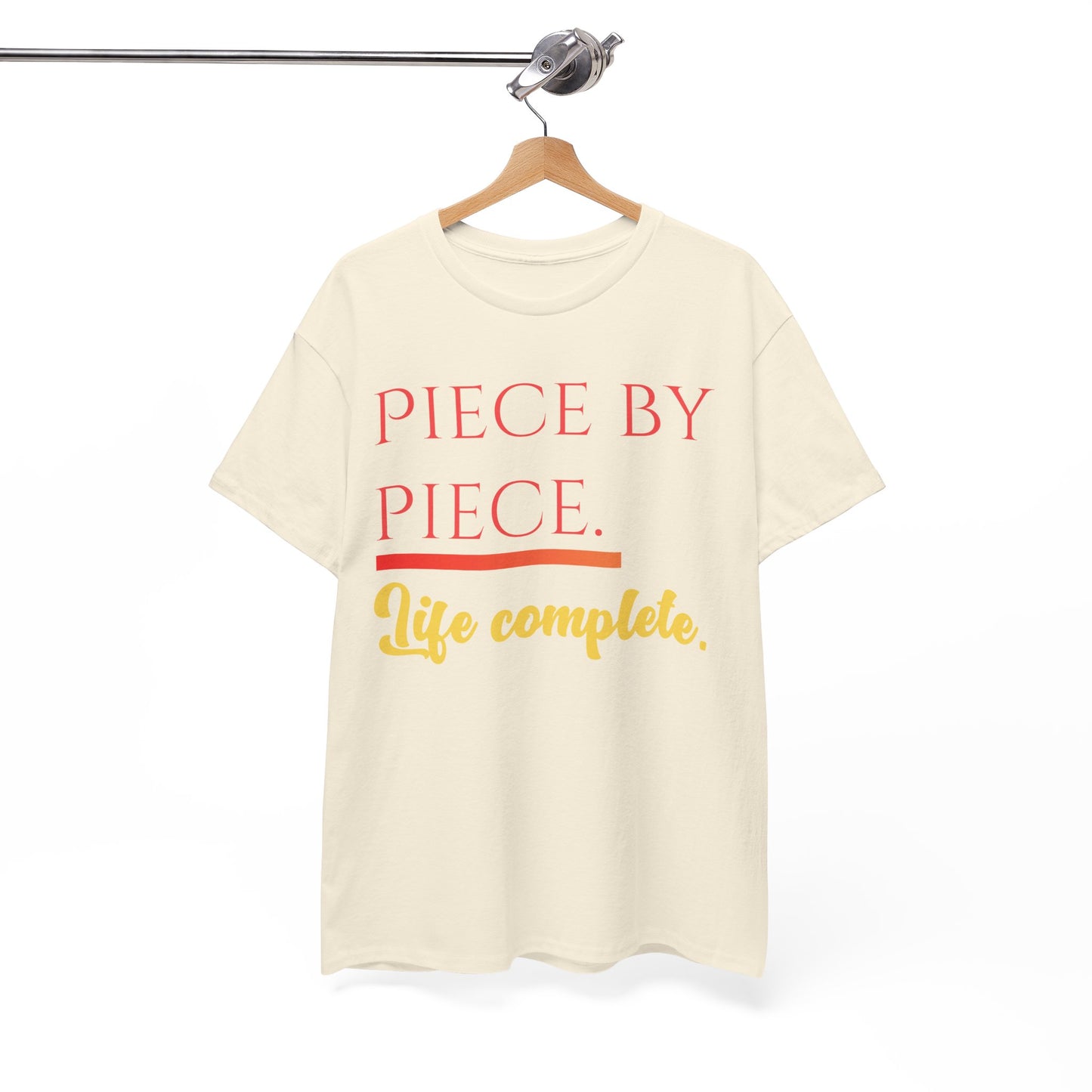 Piece by Piece T-Shirt – Life Complete Graphic Tee by Trash Cat Tee's