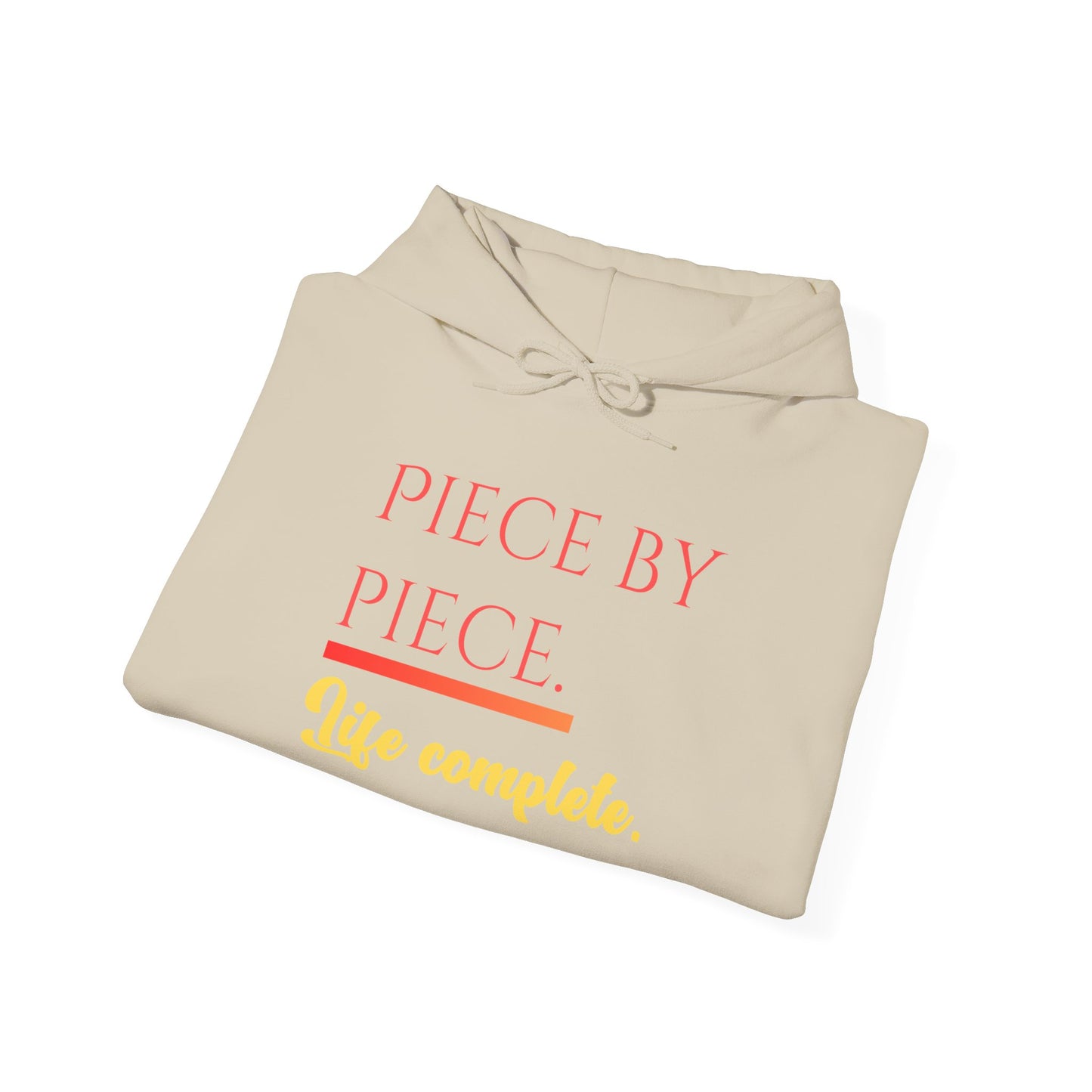 Piece by Piece Pullover Hoodie – Life Complete Sweatshirt