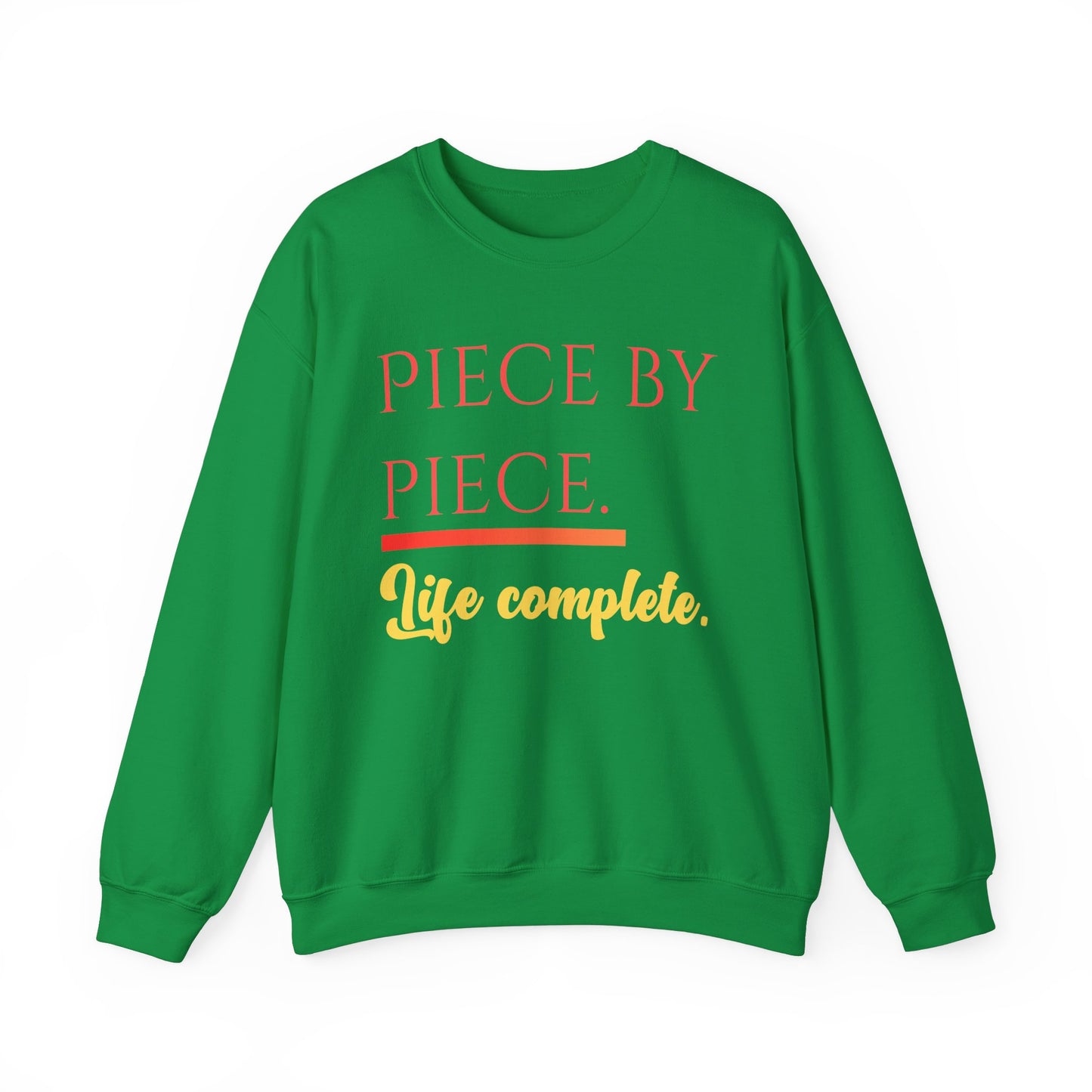 Piece by Piece Crewneck Sweatshirt – Distressed Life Complete Pullover