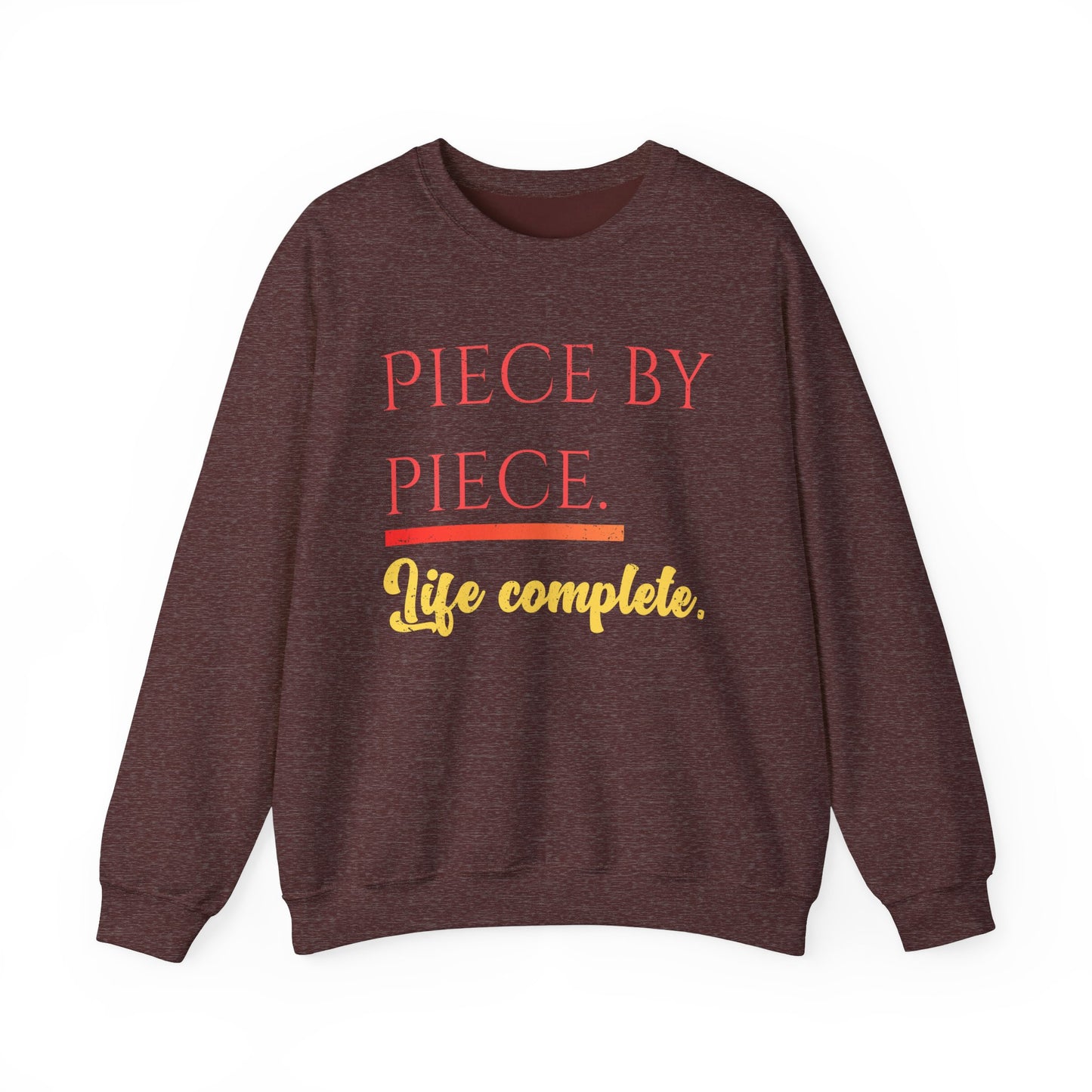 Piece by Piece Crewneck Sweatshirt – Distressed Life Complete Pullover