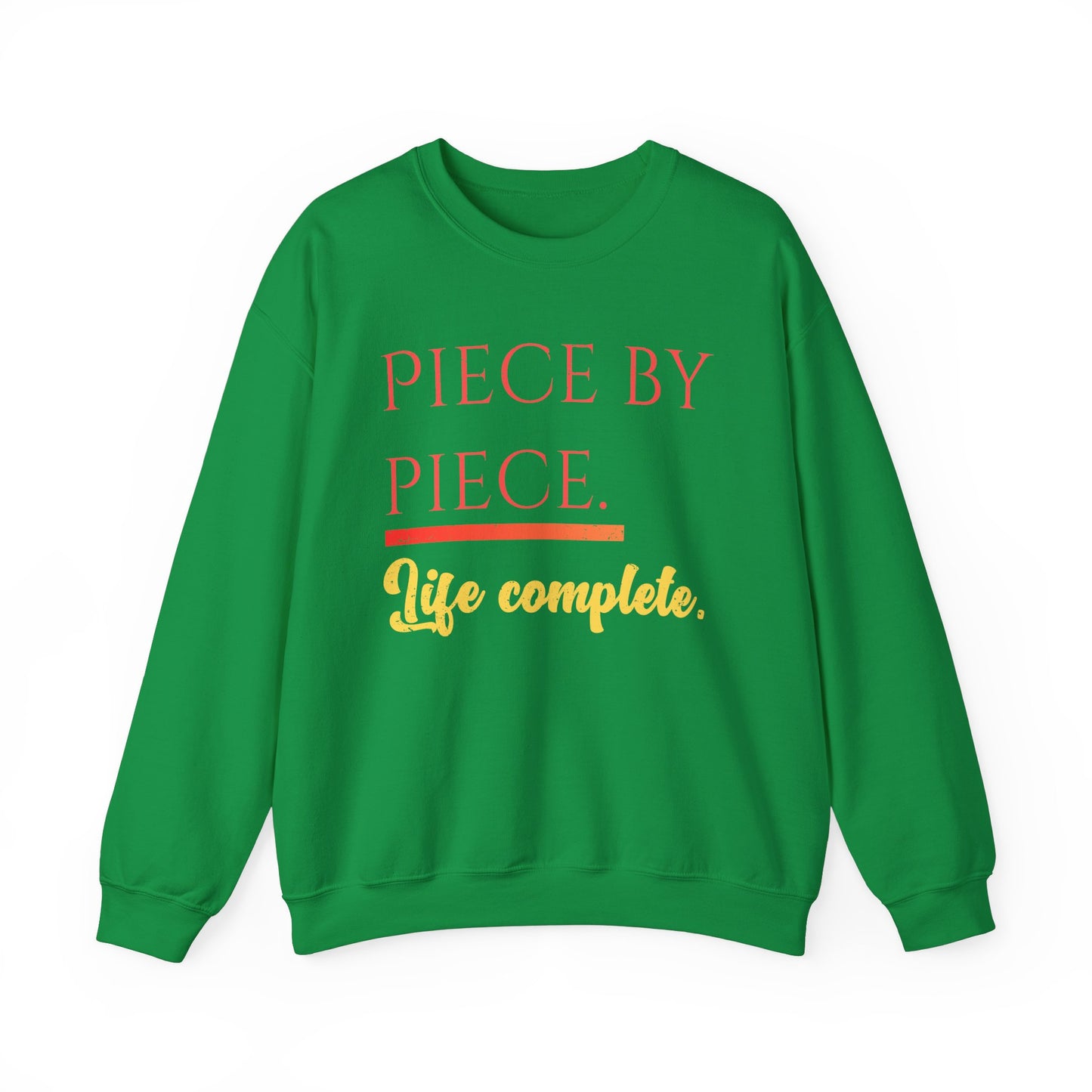 Piece by Piece Crewneck Sweatshirt – Distressed Life Complete Pullover