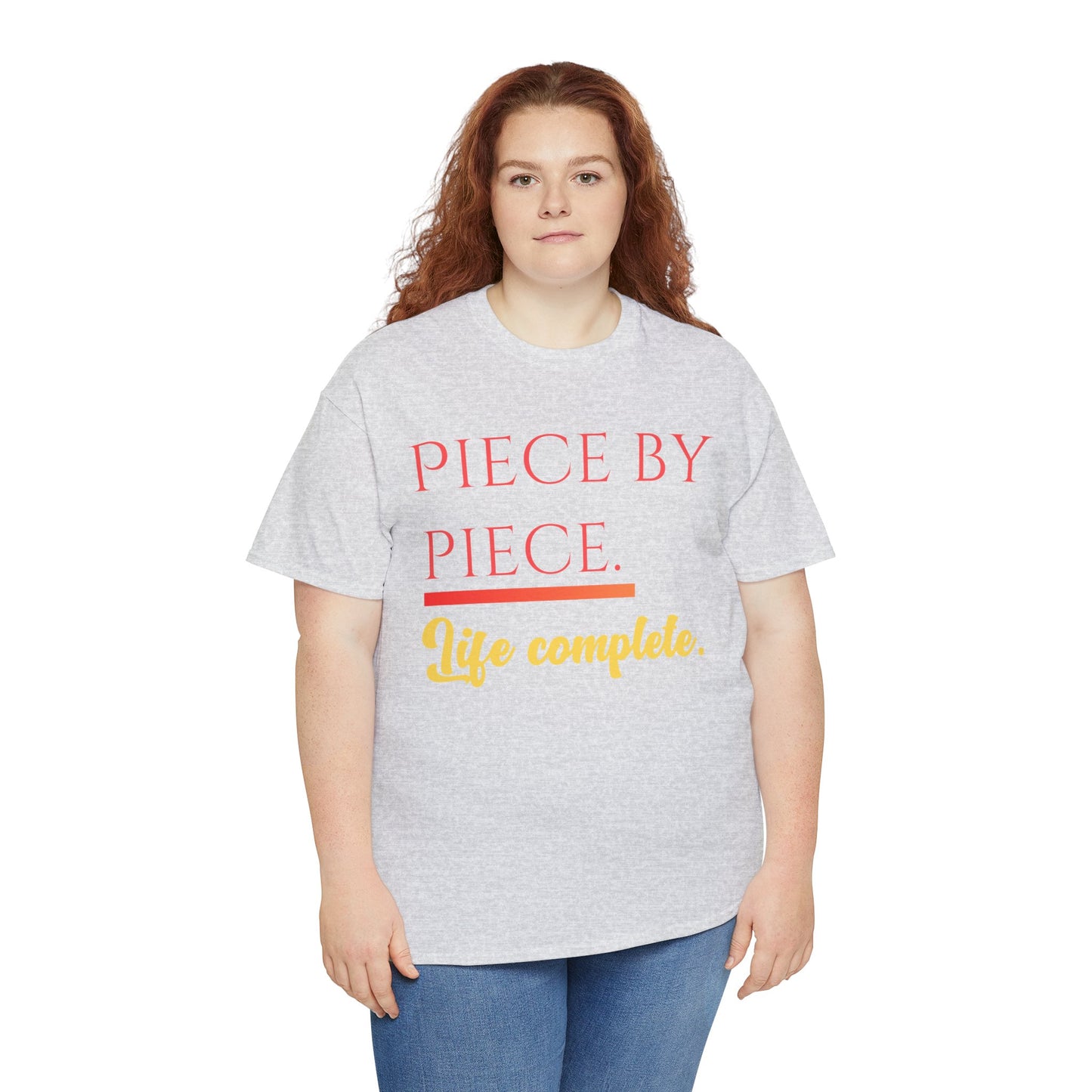 Piece by Piece T-Shirt – Life Complete Graphic Tee by Trash Cat Tee's