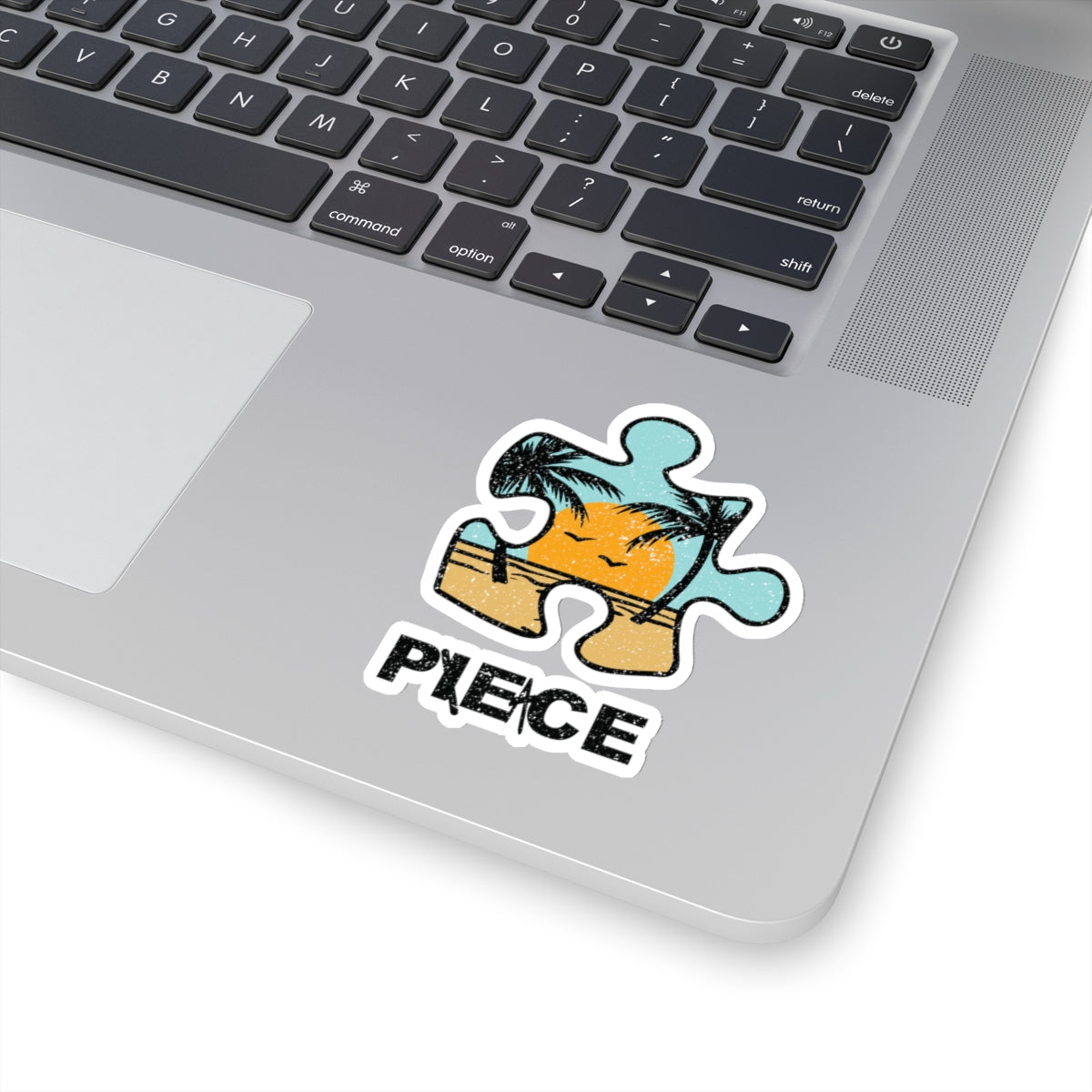 Sunny Beach ‘Peace’ Kiss-Cut Stickers – Distressed Style Vinyl Stickers