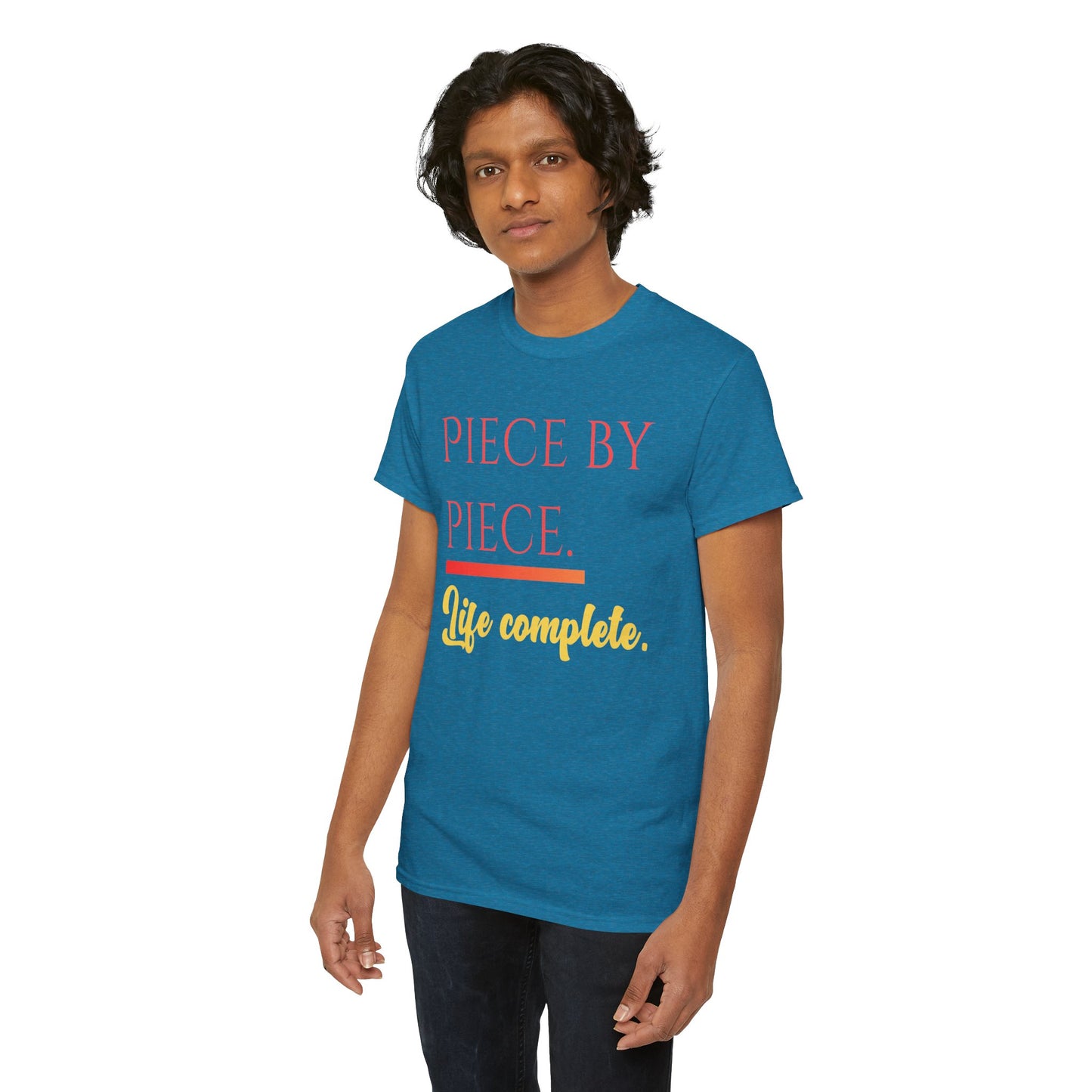 Piece by Piece T-Shirt – Life Complete Graphic Tee by Trash Cat Tee's