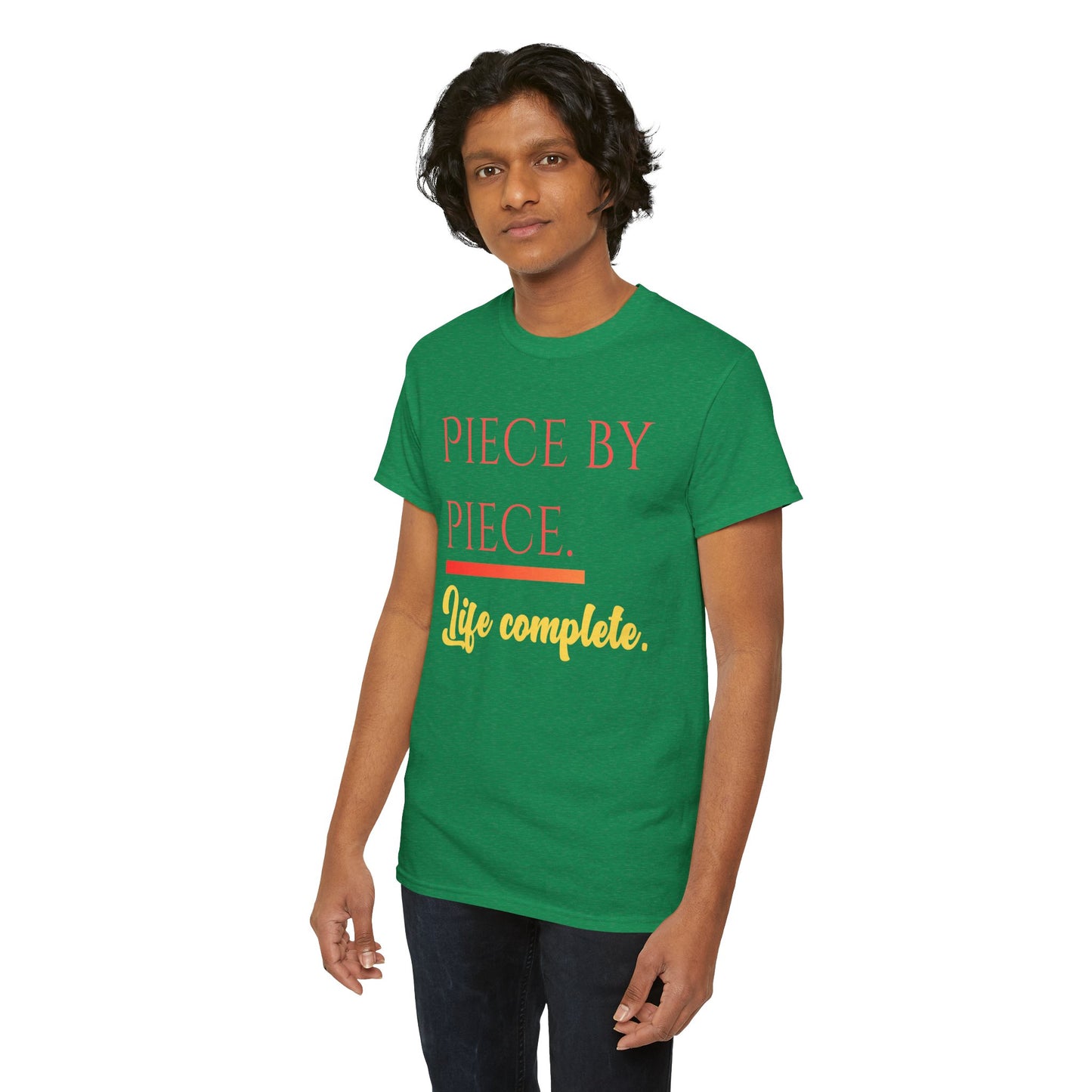Piece by Piece T-Shirt – Life Complete Graphic Tee by Trash Cat Tee's