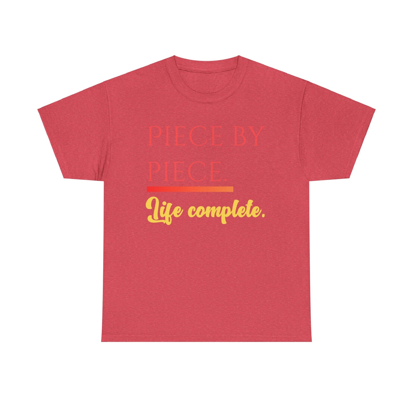 Piece by Piece T-Shirt – Life Complete Graphic Tee by Trash Cat Tee's