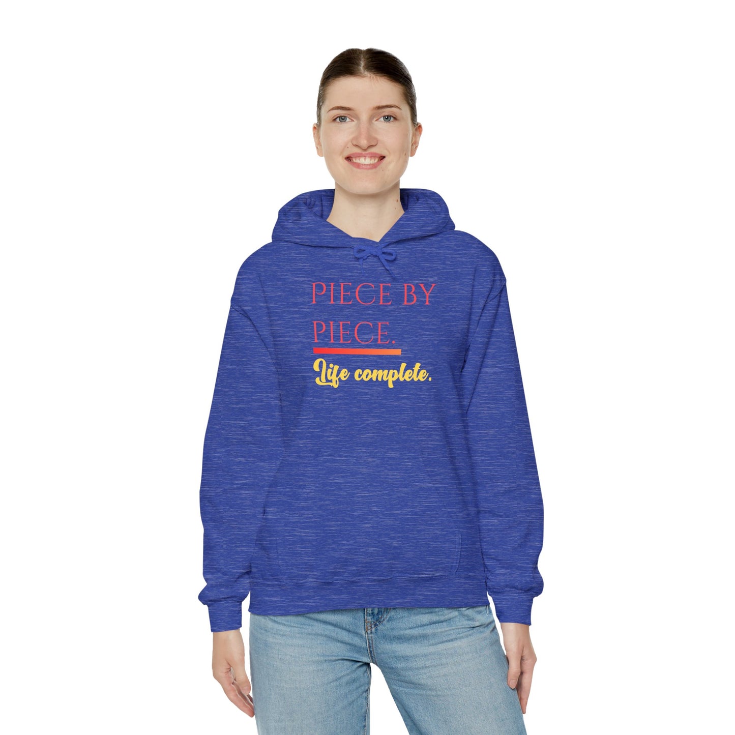 Piece by Piece Pullover Hoodie – Life Complete Sweatshirt