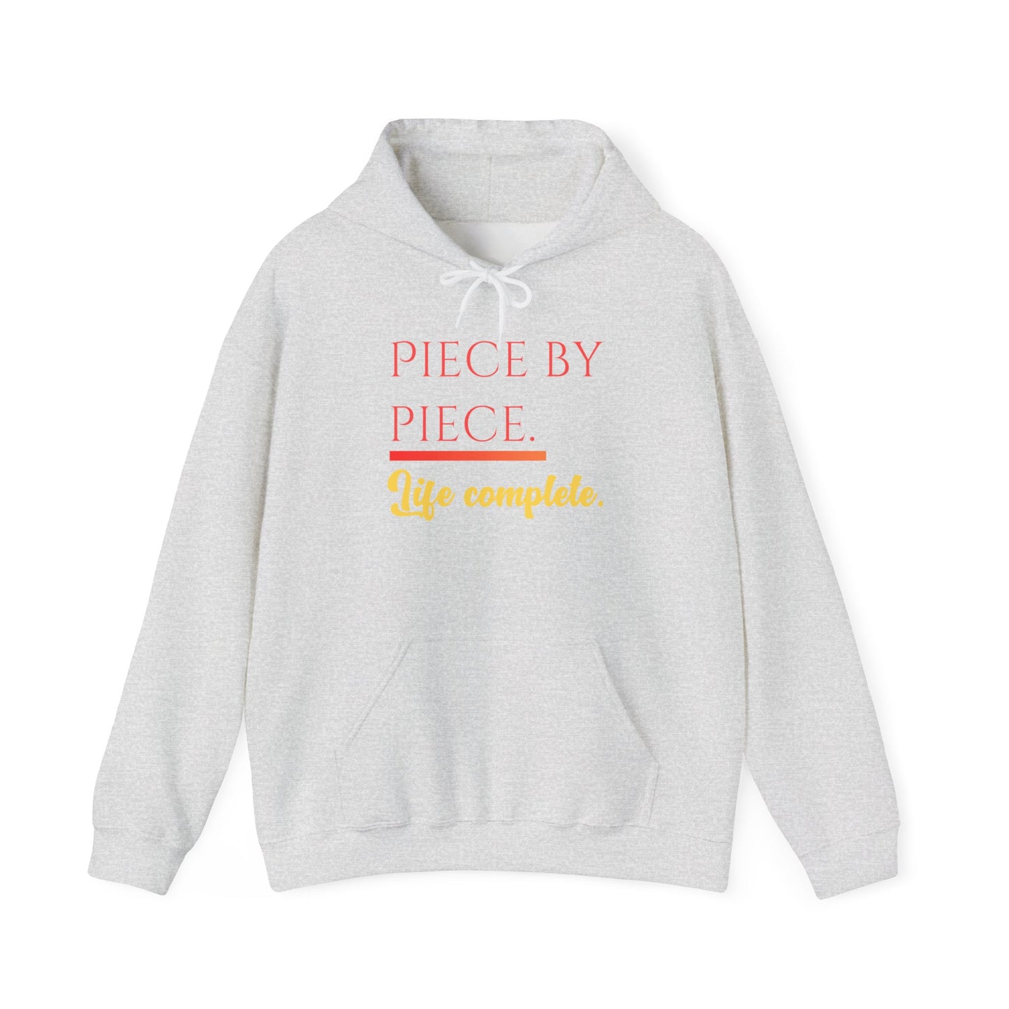 Piece by Piece Pullover Hoodie – Life Complete Sweatshirt