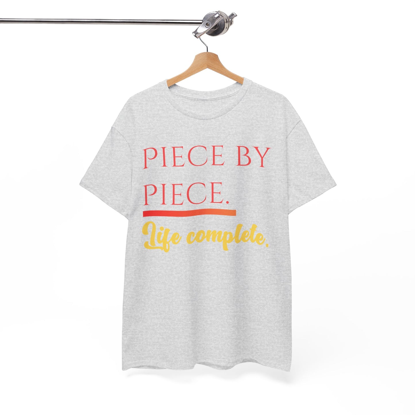 Piece by Piece T-Shirt – Life Complete Graphic Tee by Trash Cat Tee's
