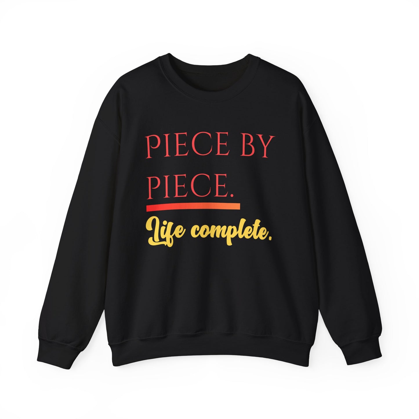 Piece by Piece Crewneck Sweatshirt – Distressed Life Complete Pullover