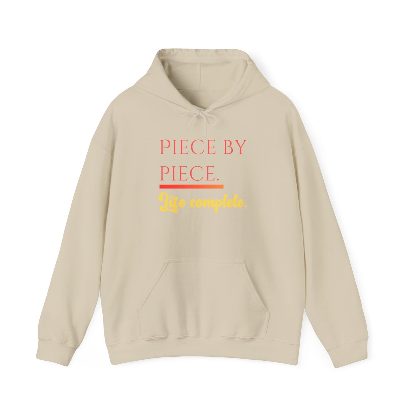 Piece by Piece Pullover Hoodie – Life Complete Sweatshirt