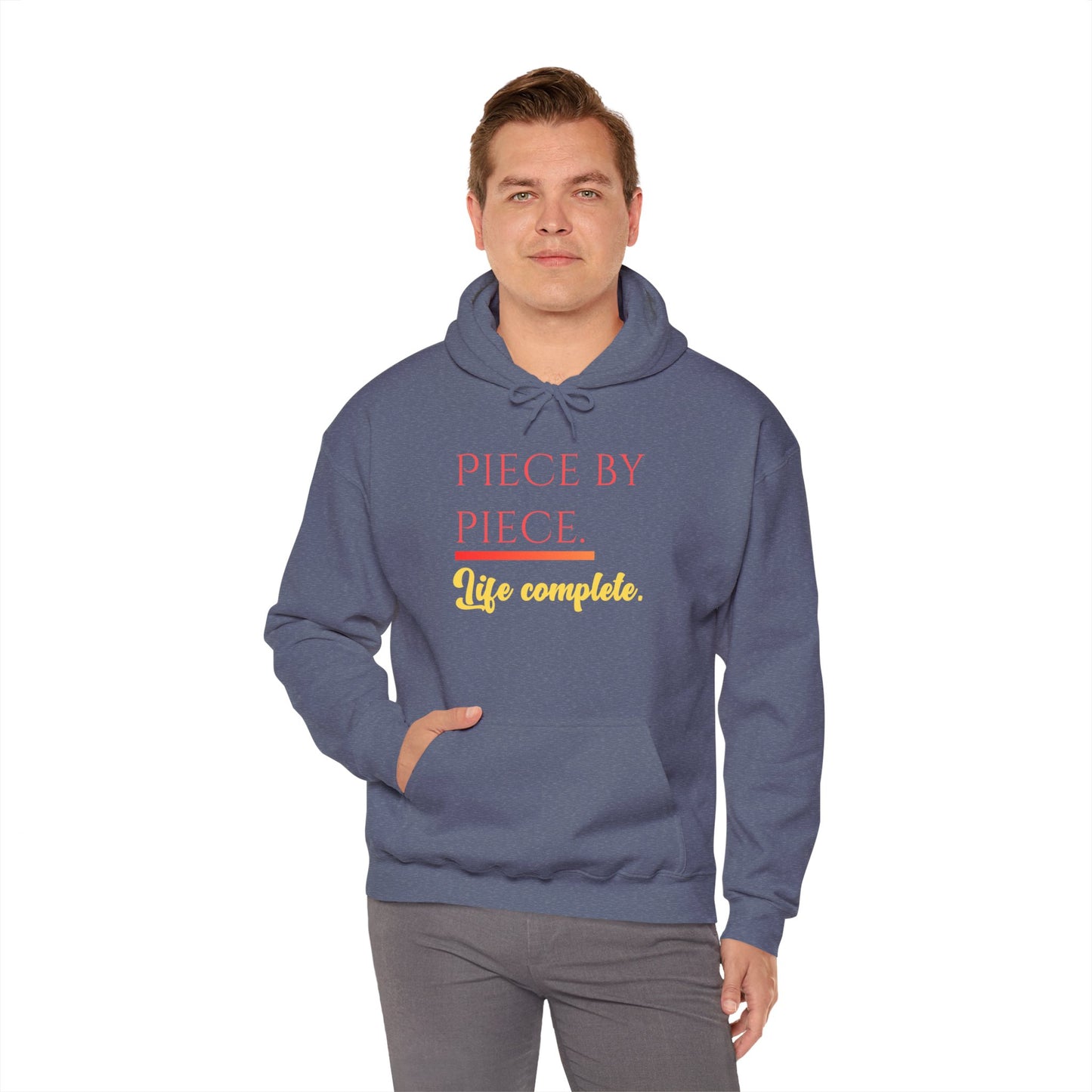 Piece by Piece Pullover Hoodie – Life Complete Sweatshirt