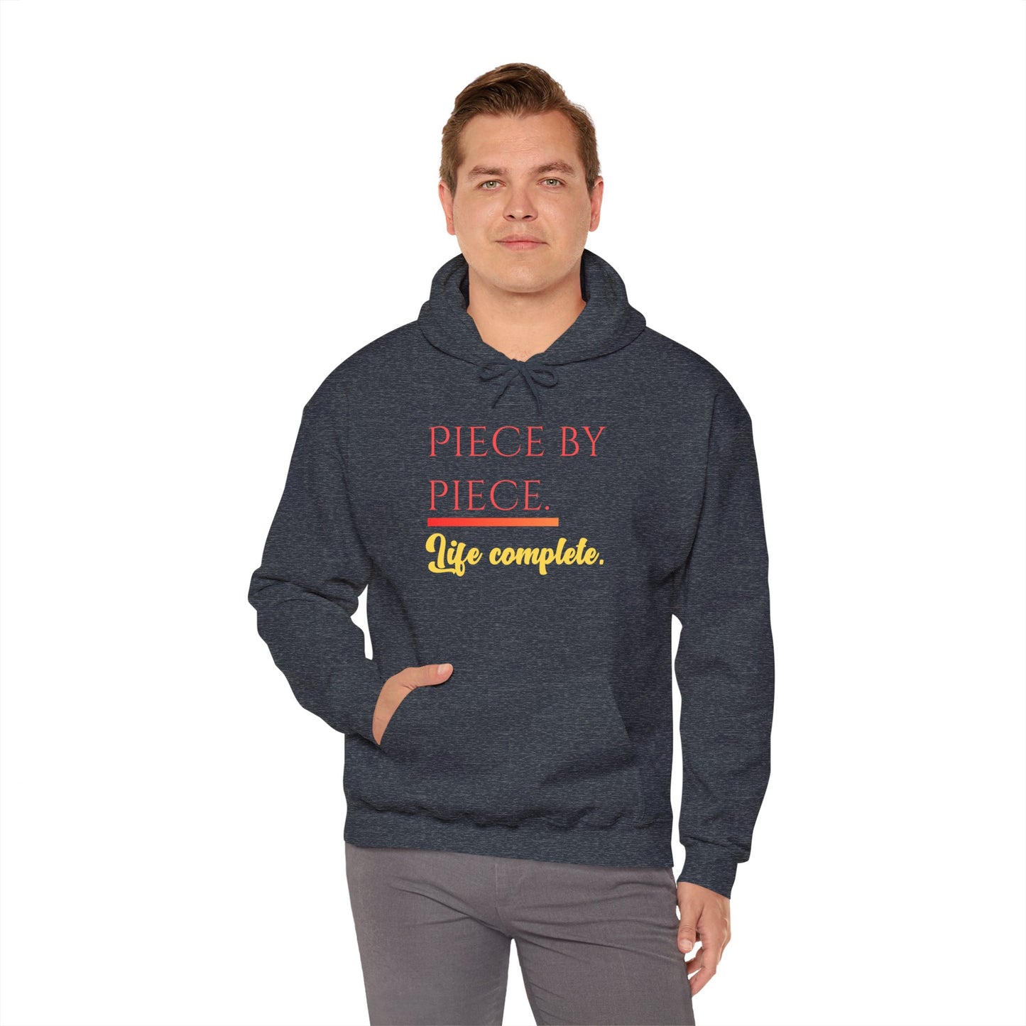 Piece by Piece Pullover Hoodie – Life Complete Sweatshirt