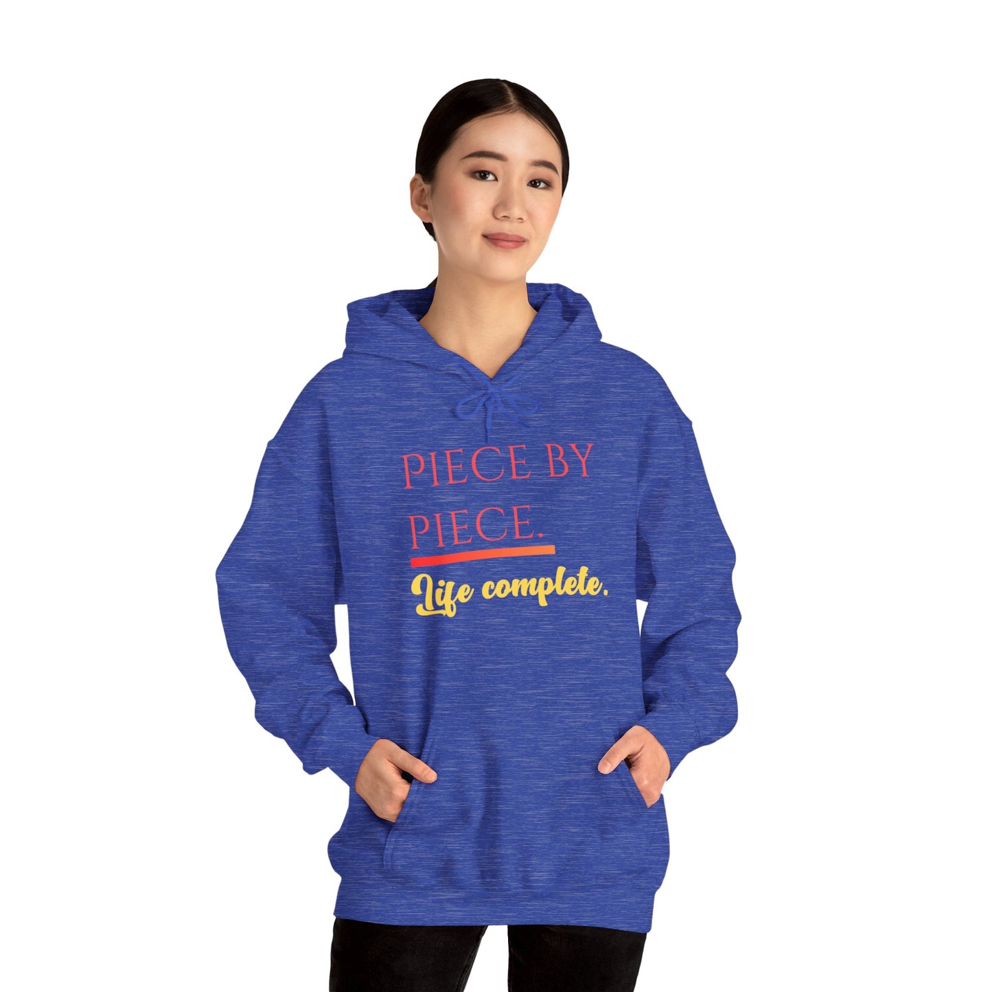 Piece by Piece Pullover Hoodie – Life Complete Sweatshirt