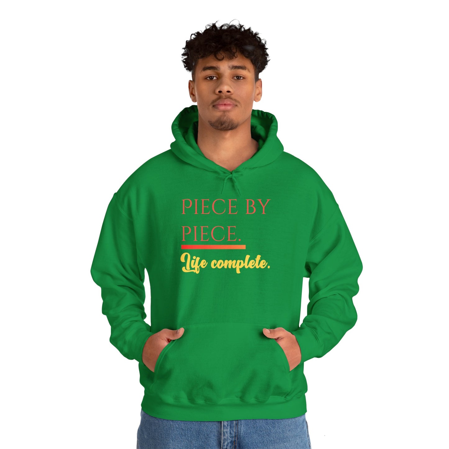 Piece by Piece Pullover Hoodie – Life Complete Sweatshirt