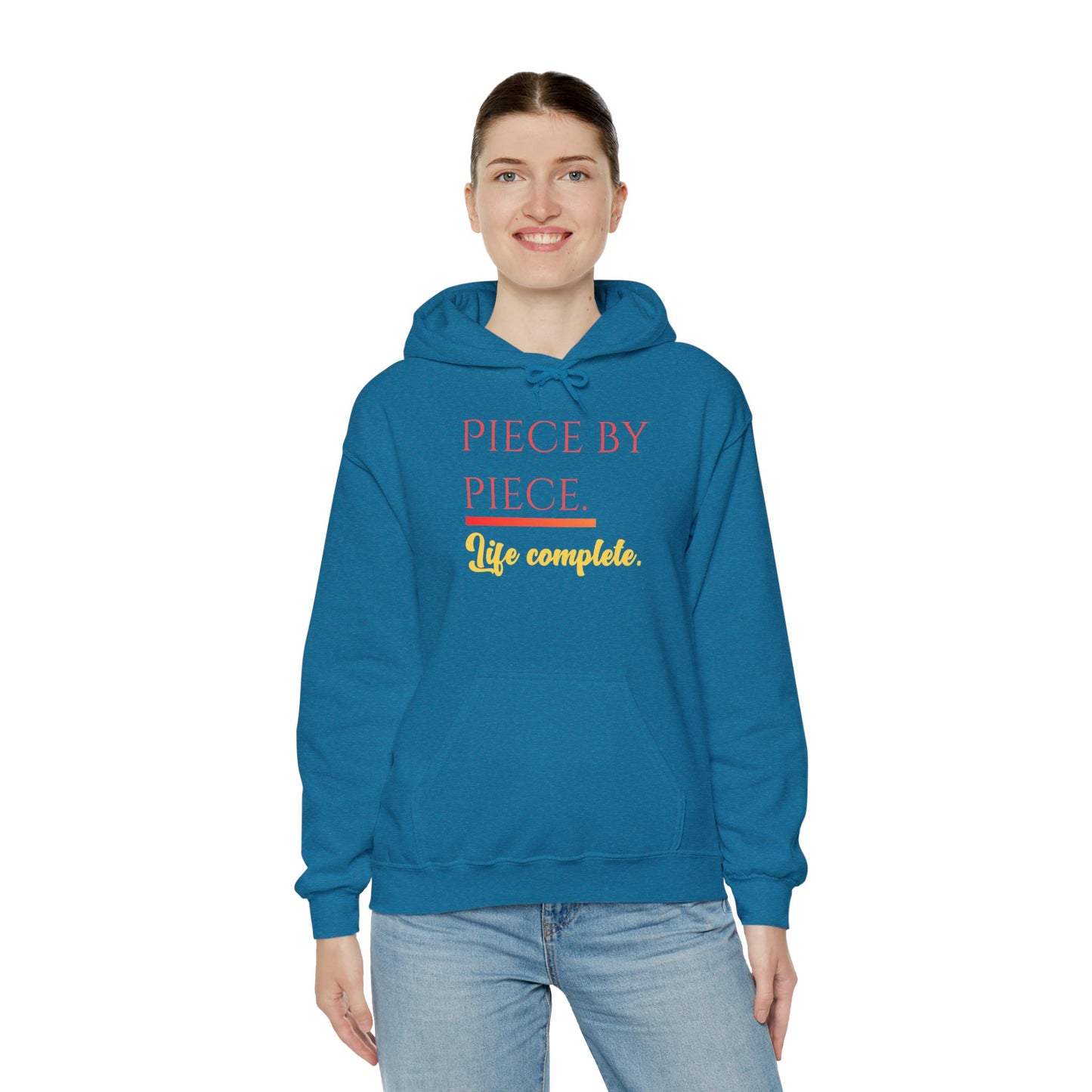 Piece by Piece Pullover Hoodie – Life Complete Sweatshirt