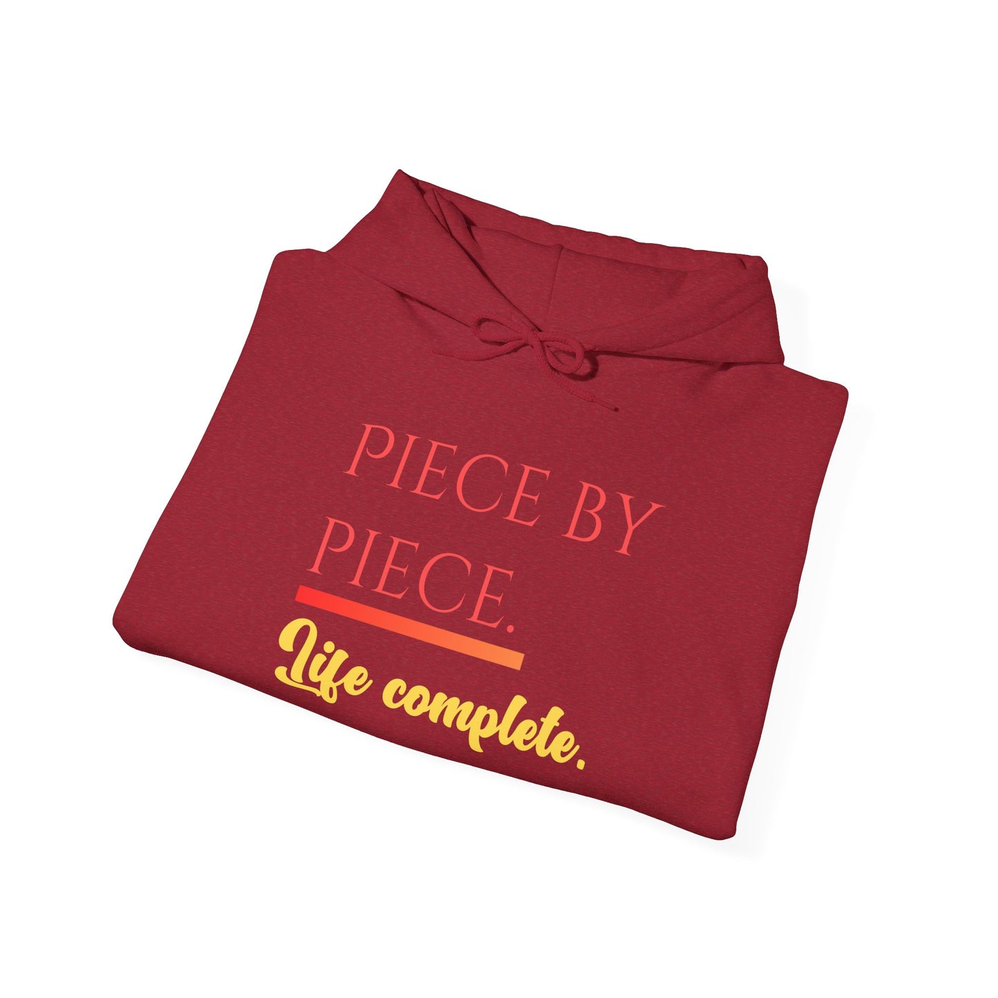 Piece by Piece Pullover Hoodie – Life Complete Sweatshirt