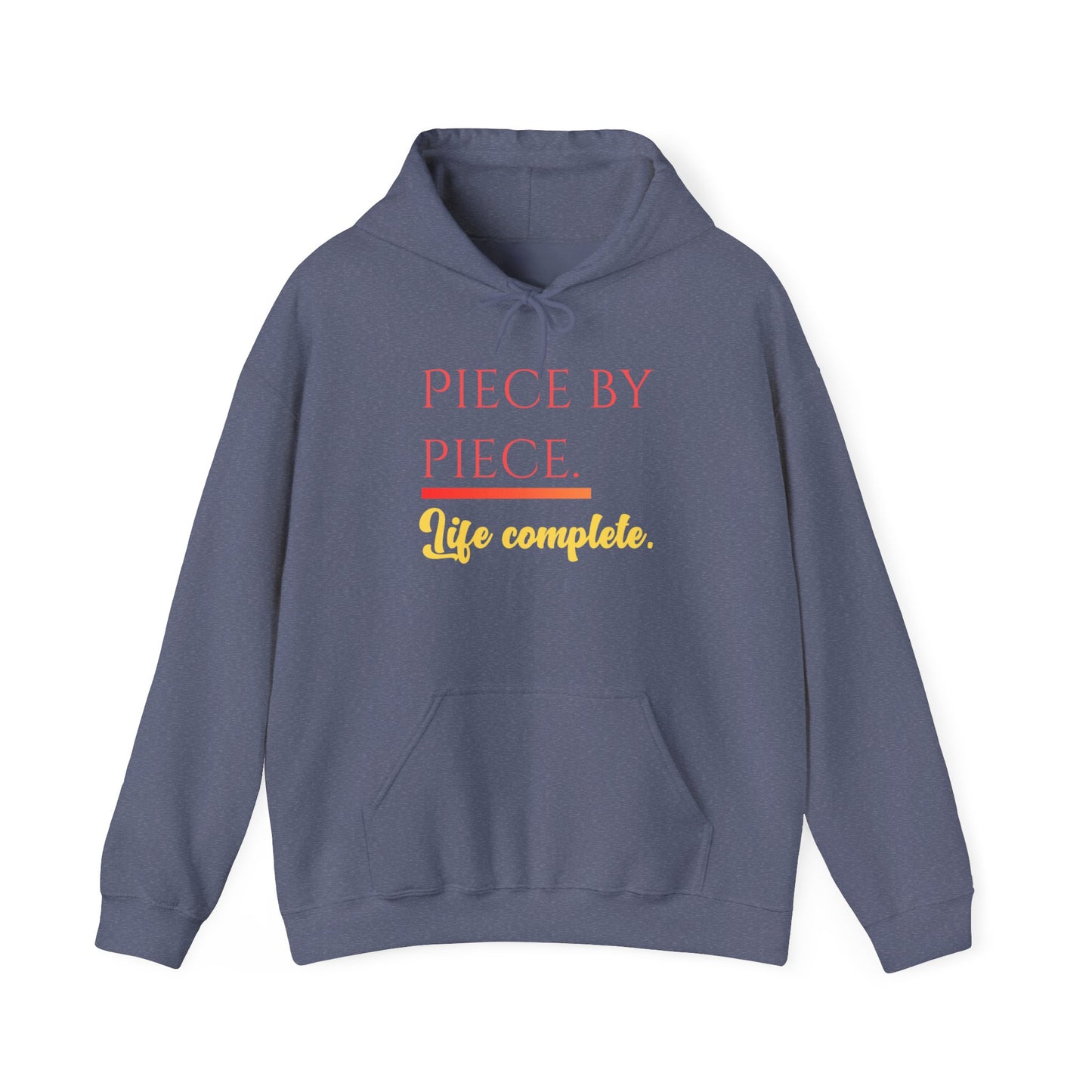 Piece by Piece Pullover Hoodie – Life Complete Sweatshirt