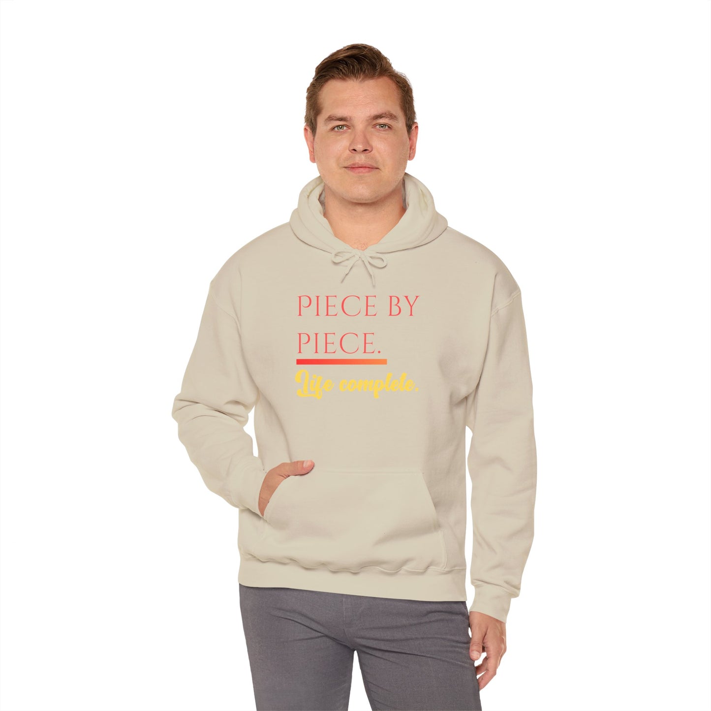 Piece by Piece Pullover Hoodie – Life Complete Sweatshirt