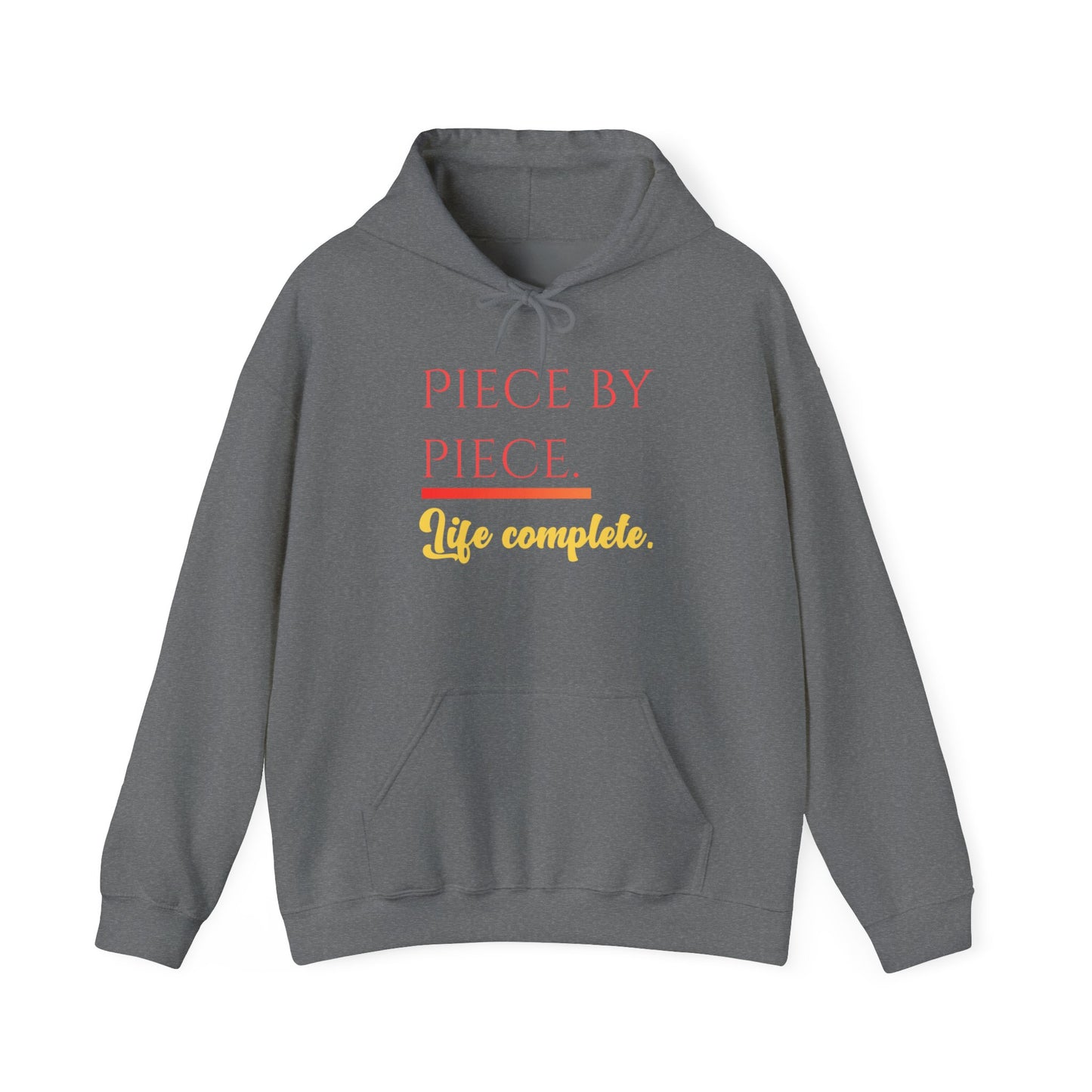 Piece by Piece Pullover Hoodie – Life Complete Sweatshirt