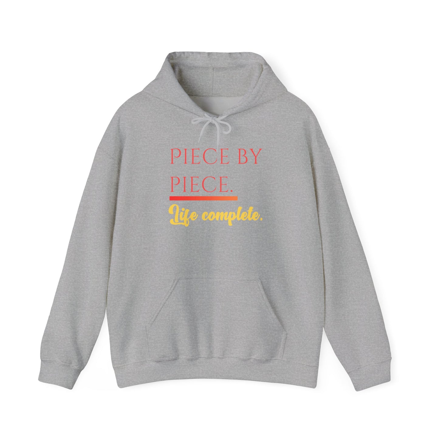 Piece by Piece Pullover Hoodie – Life Complete Sweatshirt