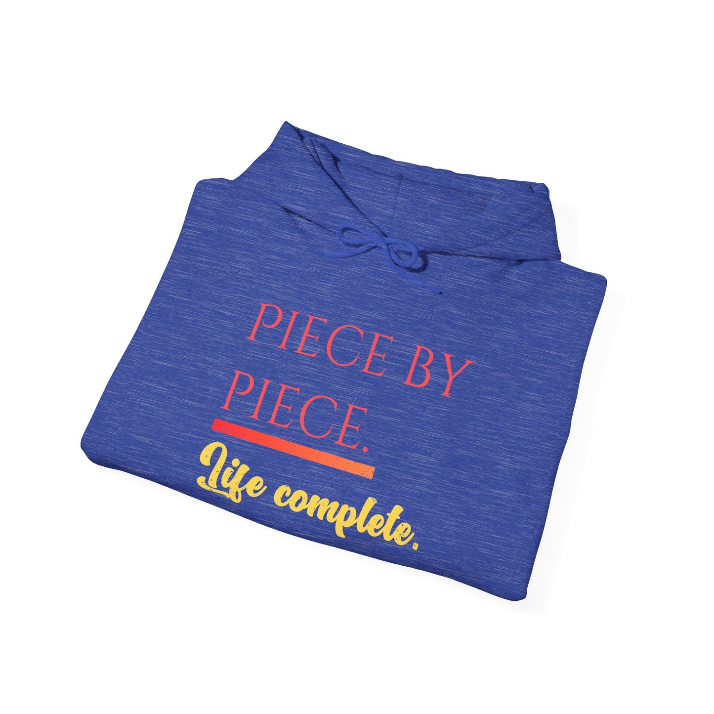 Piece by Piece Pullover Hoodie – Life Complete Distressed Sweatshirt