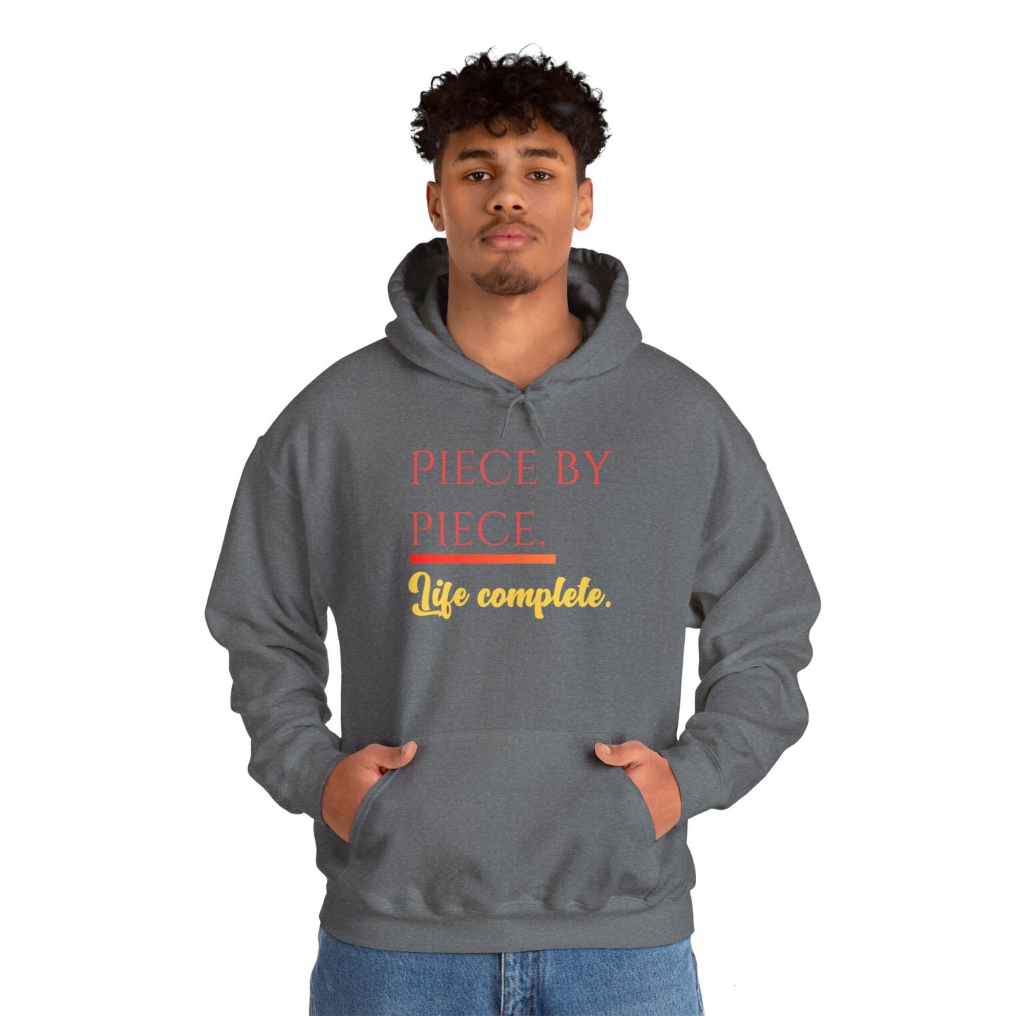 Piece by Piece Pullover Hoodie – Life Complete Sweatshirt