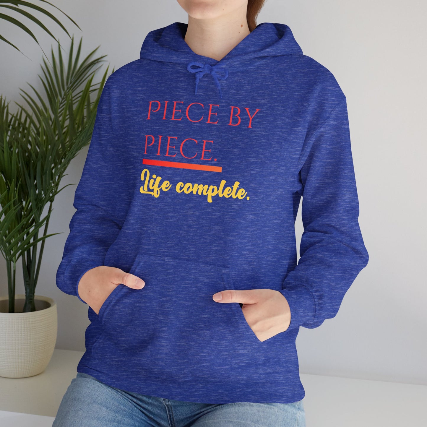 Piece by Piece Pullover Hoodie – Life Complete Sweatshirt