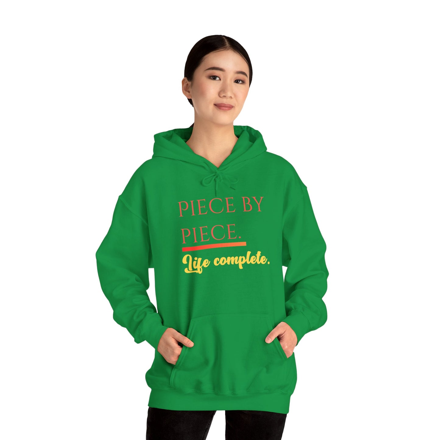 Piece by Piece Pullover Hoodie – Life Complete Sweatshirt